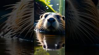 Beaver builders Natures engineers Beavers NatureEngineers Wildlife Ecosystem animalbehavior [upl. by Ayotal384]