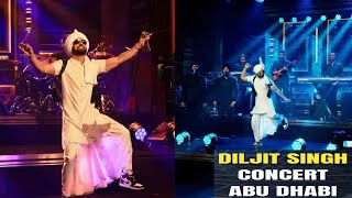 Diljit Dosanjh in Abu dhabi 🇦🇪UAE Live concert show Doryan da sanp kady sanu lad jawy na [upl. by Ahsekan]