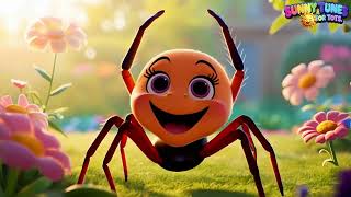 Spider Stretch and Play Fun Song for Kids 🕷️ 3D animation [upl. by Trixy]