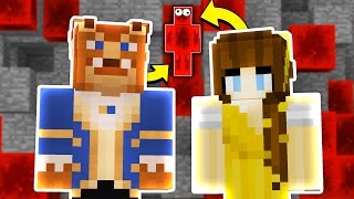 BEAUTY AND THE BEAST HIDE amp SEEK  Minecraft Mods [upl. by Blatt]