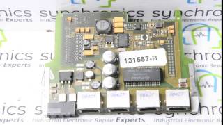 Siemens  SCALANCE X2061 1P6GK52061BB102AA3 Repaired at Synchronics [upl. by Bremser506]