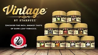 Vintage by Starbuzz Tobacco [upl. by Yurt]