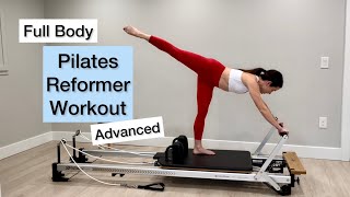 Pilates Reformer Workout  Full Body  Advanced Level [upl. by Sherilyn]