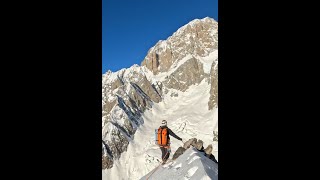 AURÉLIA LANOË  INTÉGRALE DE PEUTEREY MONTBLANC MASSIF [upl. by Llerrod]