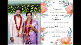 Siva Krishna Weds Tejaswini [upl. by Emyam]