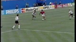 Bulgaria v Germany World Cup USA 94 ITV [upl. by Dugaid904]