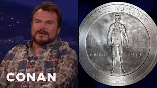 Jack Black Has A Rare amp Spicy Coin Collection  CONAN on TBS [upl. by Ahsieyt]