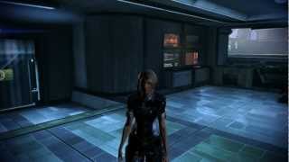 Mass Effect 3 Using Ashleys Hair on FemShep Why you shouldnt use it [upl. by Akenahc]