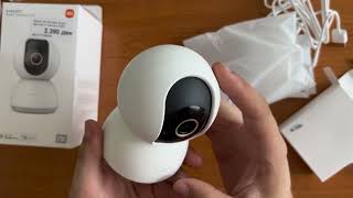 Xiaomi Smart Camera C300 2K UNBOXING [upl. by Rabbaj]