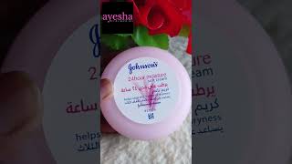 JOHNSONs 24 HOUR Moisture Soft Cream Honest Review By Ayesha Qamarayeshaqamar ayeshaqamarlali [upl. by Ranip835]