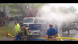 20170426 Minersville smokes an engine [upl. by Hills]