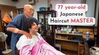 💈ASMR I Got Haircut Shave and Massage from a Japanese Senior Barber with 47 Years of Experience [upl. by Refotsirhc]