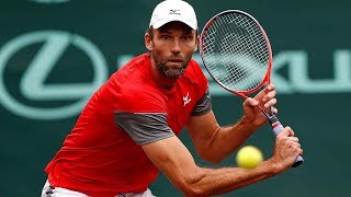 Ivo KARLOVIC vs Tennys SANDGREN Highlights HOUSTON 2018 [upl. by Leoy]