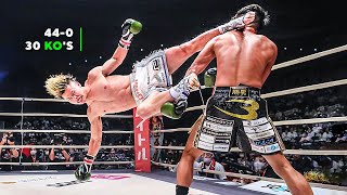 How is it Possible Wunderkind Knocks Out with Somersaults  Tenshin Nasukawa [upl. by Maguire]