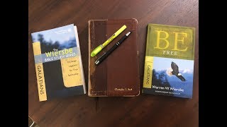 How to Use the Wiersbe Bible Study Guides [upl. by Enivid]