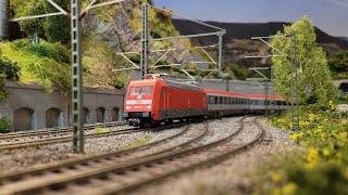 Fahrbetrieb auf der H0 Modellbahn  quotAltenburg am Elbtalquot  Fahrvideo März 2024 [upl. by Eidnar]