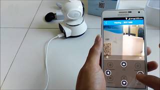 How to setup V380 Wifi Smart Net Camera [upl. by Marbut507]