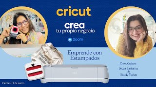 Curso 3 Crea tu propio negocio con Cricut jecauntamacrafty y estefycraft  Estampados [upl. by Naryb231]