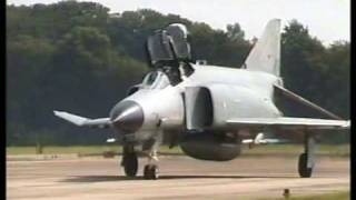 Vliegbasis TwenteDe McDonnell F4 Phantom op bezoek [upl. by Hedi]