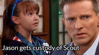 General Hospital Spoilers  Drew loses everything Jason gets custody of Scout [upl. by Amikan]