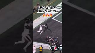 GARRETT WILSON OMG 😱😱😱nfl garrettwilson jets onehandcatch insane [upl. by Retse]