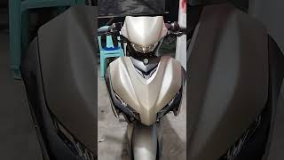 Yamaha Sniper 155 Update Bagong repaint matte gray with metallic black [upl. by Jeannine856]