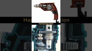 Hammering Action  Drill Machine Working Mechanism caddesign drill hammer drillbeat fabrication [upl. by Rafiq220]