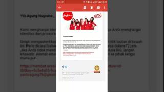 Cara Daftar Member Air Asia [upl. by Willette]