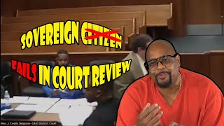 SOVEREIGN CITIZEN FAILS IN COURT REVIEW [upl. by Osher]