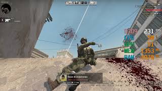 AMD Radeon RX 560  AMD Athlon 200GE  CSGO FPS Test Dust 2 Default [upl. by Davena]