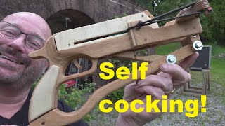 Wooden Slingshot Pistol Is Amazing [upl. by Arama567]