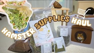 UNBOXING HAMSTER SUPPLIES 🐹 Niteangel Rodipet and MORE [upl. by Kittie]