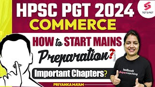 HPSC PGT Commerce Mains Paper  HPSC PGT Commerce Mains Preparation  Priyanka Maam [upl. by Milas]