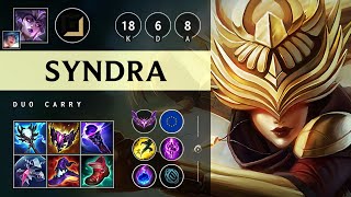 Syndra Carry vs Vayne Dominating  EUW Master Patch 1419 [upl. by Ettennig420]