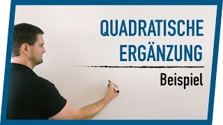 Quadratische Ergänzung  Beispiel mit Hinweisen  Mathe by Daniel Jung [upl. by Maretz]