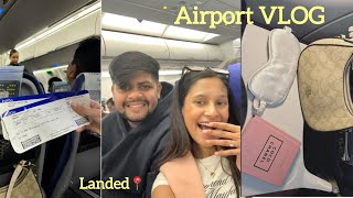 Airport Vlog ✈️❤️🥰🫶🏻  Rishika Inani [upl. by Ive]