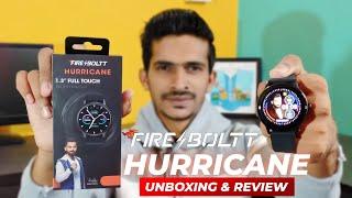 Fire Boltt Hurricane Unboxing amp Review 🔥13quot Display  30 Sports⚡ fire boltt hurricane unboxing [upl. by Dewees]