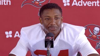 Bryce Hall’s Smooth Transition to The Florida Heat  Press Conference  Tampa Bay Buccaneers [upl. by Feigin]