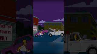 Homers Car Getting Towed Away 😂 simpsons shorts [upl. by Lasorella873]