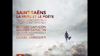 Renaud amp Gautier CAPUÇON SAINTSAËNS quotLa Muse et le Poètequot [upl. by Nref]