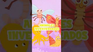 ¡Explora los Animales Invertebrados en 60 Segundos 🦋🪲 Vídeo educativo para niños canaleducativo [upl. by Adnanref]