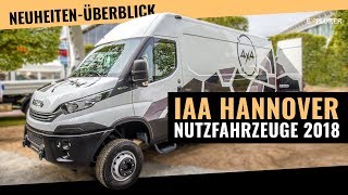 IAA Nutzfahrzeuge Hannover – Neuigkeiten für AllradGlobetrotter 2018 [upl. by Lauritz]