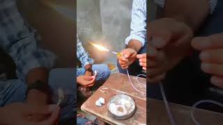 Acetylene gas education shorts viralvideo experiment [upl. by Assila]