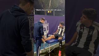 Fasciatura della caviglia di lucacampolunghi99 ⚽️ osteopata osteopatia thrust asmr [upl. by Shue296]