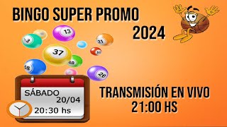 Bingo Super Promo Multiclubes  Chajari Entre Ríos  quotGRAN SORTEO 2024quot [upl. by Yemerej]