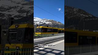 Wengen Station switzerland [upl. by Shevlo138]