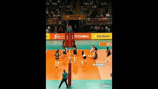 Clever Surprise Attack by Bojana Drča🤯 volleyball [upl. by Catina]