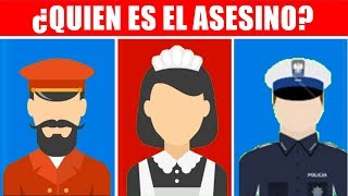 134 QUIEN ES EL ASESINO ACERTIJOS CRIMINALES  Juegos Mentales difíciles de responder [upl. by Weed]