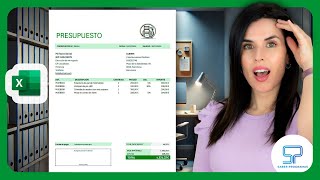 Cómo hacer PLANTILLA de PRESUPUESTO en Excel ✅ [upl. by Henryk886]