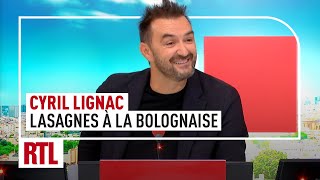 Recette  quotLasagnes à la bolognaisequot par Cyril Lignac [upl. by Ahsilav574]